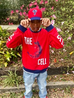 The Sickled cell red sweatshirt aka The Fighter